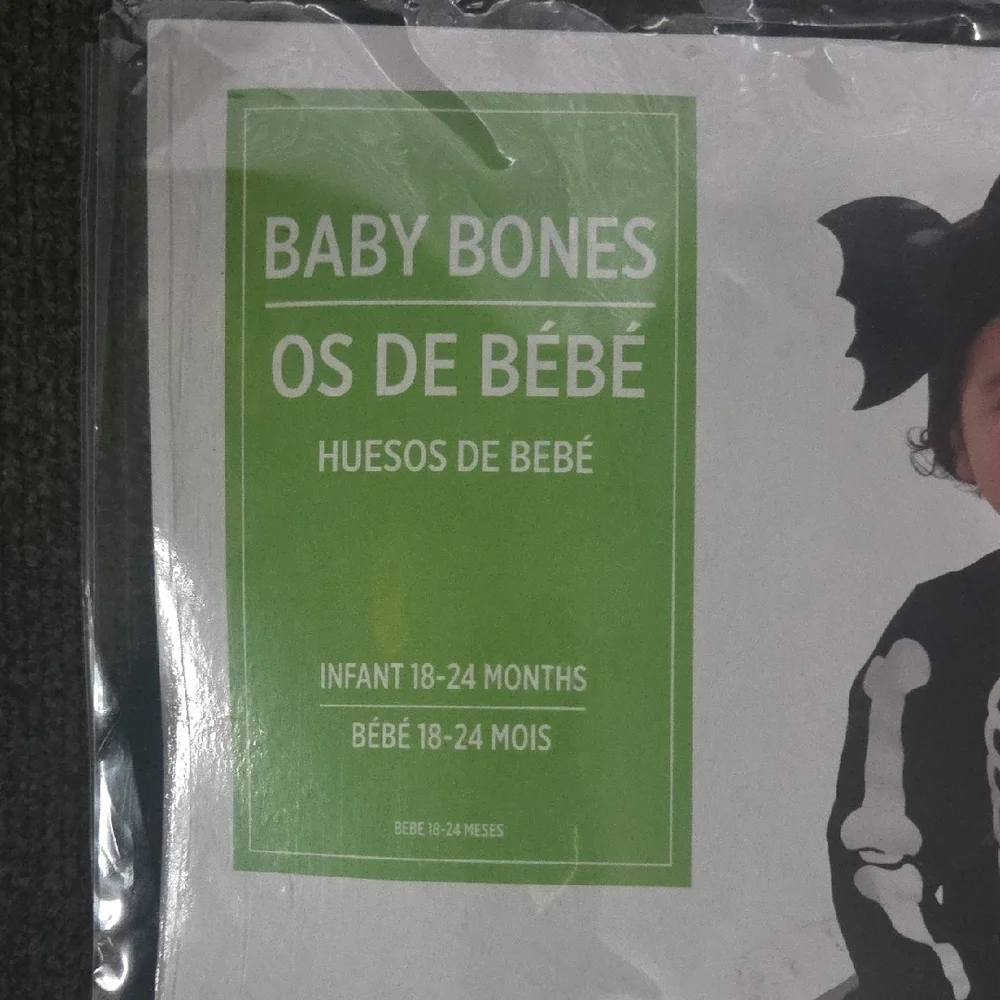 Baby Bones Skeleton Costume for Kids